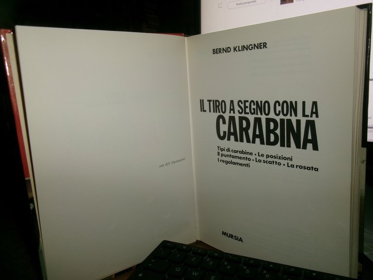 BERNDN KLINGNER. Il Tiro a Segno con la CARABINA... 1983