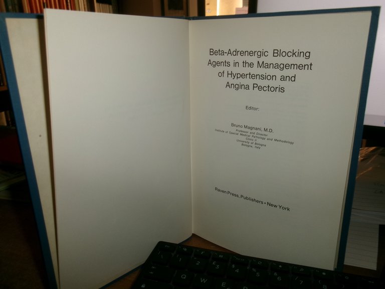 Beta-Adrenergic Blocking Agents in the Management of Hypertension..BRUNO MAGNANI