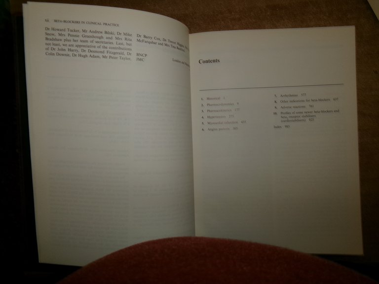 BETA-BLOCKERS in CLINICAL PRACTICE. I.M. CRUICKSHANK B.N.C. PRICHARD 1989