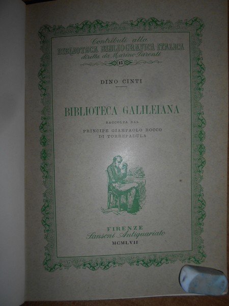 BIBLIOGRAFIA/BIBLIOTECA GALILEIANA