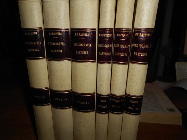 Bibliografia Dantesca ossia catalogo delle edizioni, traduzioni, codici manoscritti e …