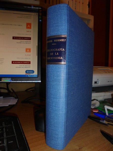 BIBLIOGRAFIA de la Masoneria introduccion Historico-Critica. Seconda edizione corretta e … | Immagine Gallery 1
