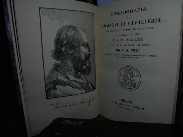 BIBLIOGRAFIA dei Romanzi di Cavalleria in versi e in prosa …