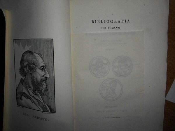 BIBLIOGRAFIA dei Romanzi e Poemi Cavallereschi italiani