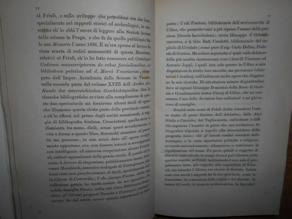 Bibliografia del Friuli saggio di Giuseppe Valentinelli