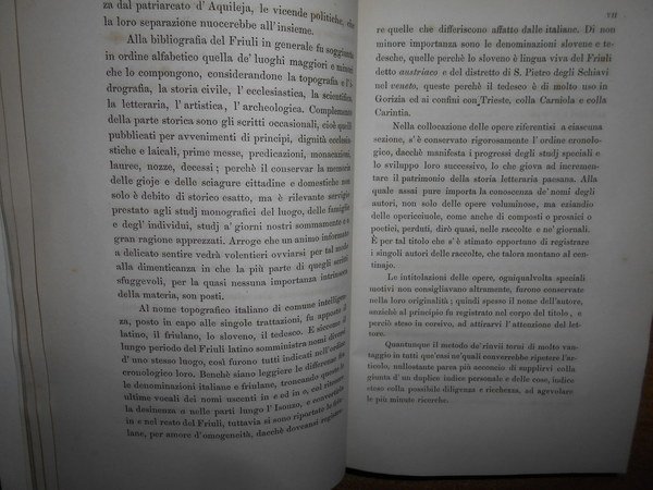 Bibliografia del Friuli saggio di Giuseppe Valentinelli