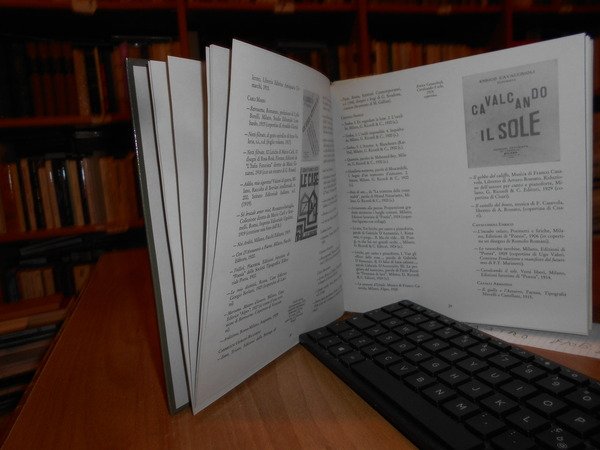 BIBLIOGRAFIA del FUTURISMO 1909 - 1944