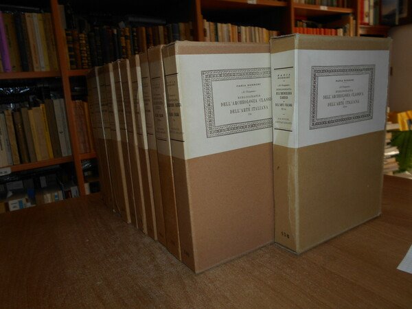 BIBLIOGRAFIA DELL'ARCHEOLOGIA CLASSICA E DELL'ARTE ITALIANA