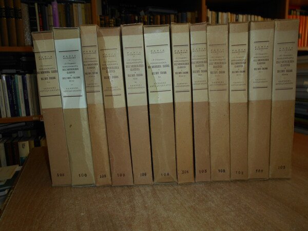 BIBLIOGRAFIA DELL'ARCHEOLOGIA CLASSICA E DELL'ARTE ITALIANA