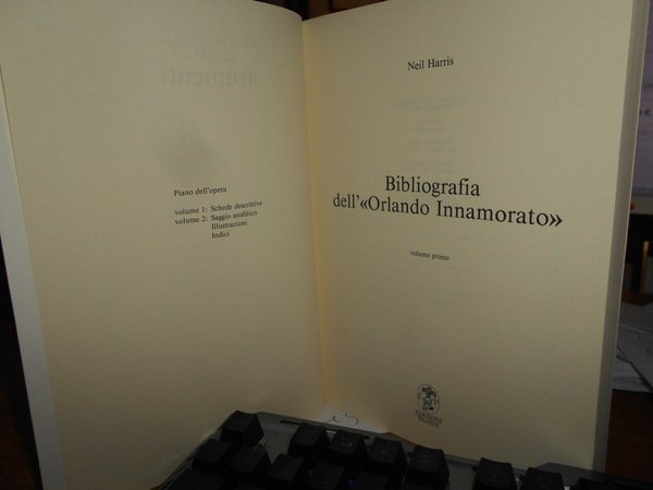 Bibliografia dell' << Orlando innamorato >>