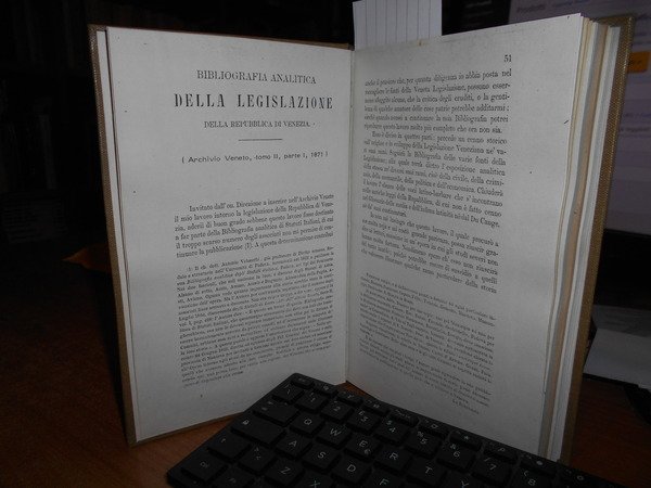 Bibliografia della Legislazione Veneta