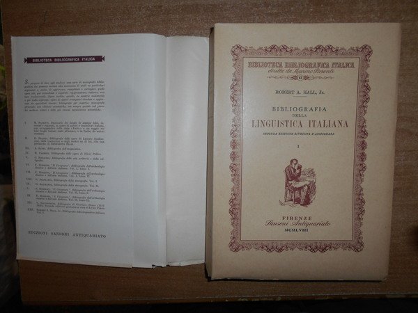 BIBLIOGRAFIA DELLA LINGUISTICA ITALIANA. SECONDA EDIZIONE RIVEDUTA E AGGIORNATA - …