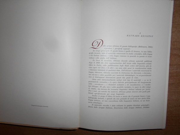 BIBLIOGRAFIA DELLA LINGUISTICA ITALIANA. SECONDA EDIZIONE RIVEDUTA E AGGIORNATA - …