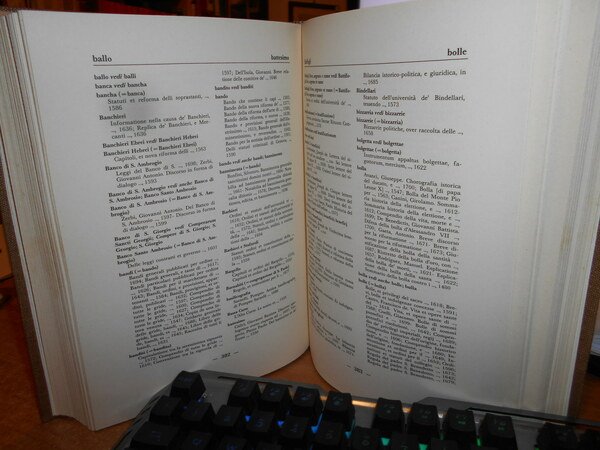BIBLIOGRAFIA DELLE EDIZIONI GIURIDICHE ANTICHE IN LINGUA ITALIANA