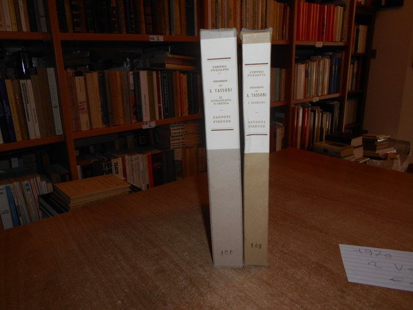 BIBLIOGRAFIA DI ALESSANDRO TASSONI