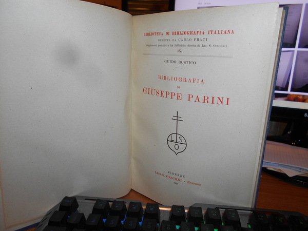 Bibliografia di GIUSEPPE PARINI