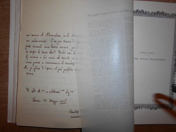 BIBLIOGRAFIA di LAZZARO SPALLANZANI