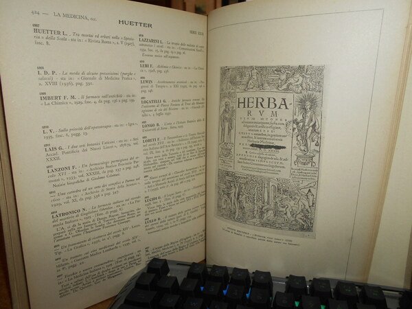 BIBLIOGRAFIA di STORIA della MEDICINA d' ITALIA