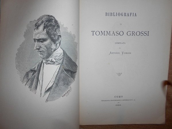 Bibliografia di TOMMASO GROSSI compilata da Antonio Vismara