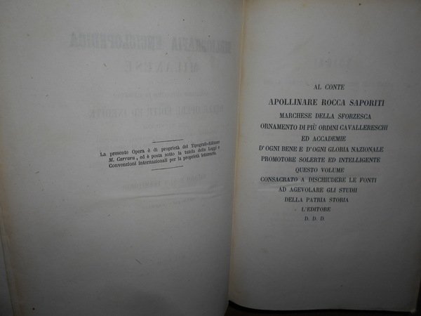 Bibliografia enciclopedica milanese ossia repertorio sistematico alfabetico delle opere edite …