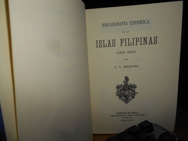 Bibliografía española de las Islas Filipinas 1523-1810