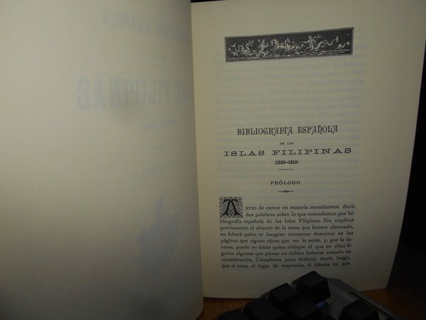 Bibliografía española de las Islas Filipinas 1523-1810