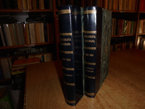 BIBLIOGRAFIA GALILEIANA 1508 - 1895 - 1896 - 1940