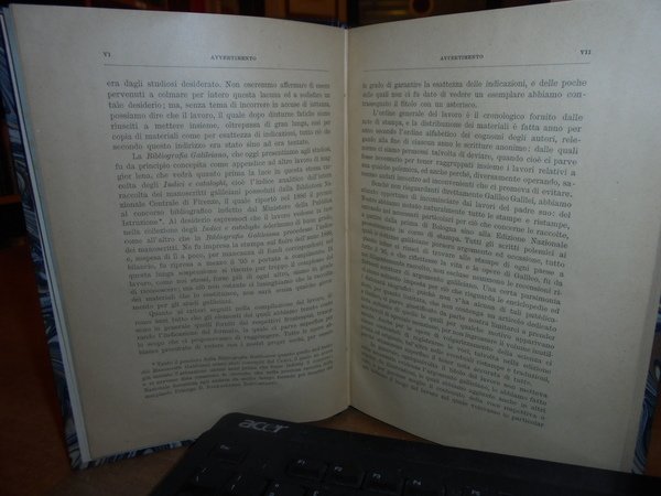 BIBLIOGRAFIA GALILEIANA 1508 - 1895 - 1896 - 1940