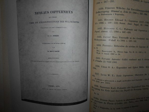 Bibliografia Kopernikowska 1509 -1955 - 1956 - 1971