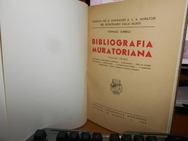 BIBLIOGRAFIA MURATORIANA