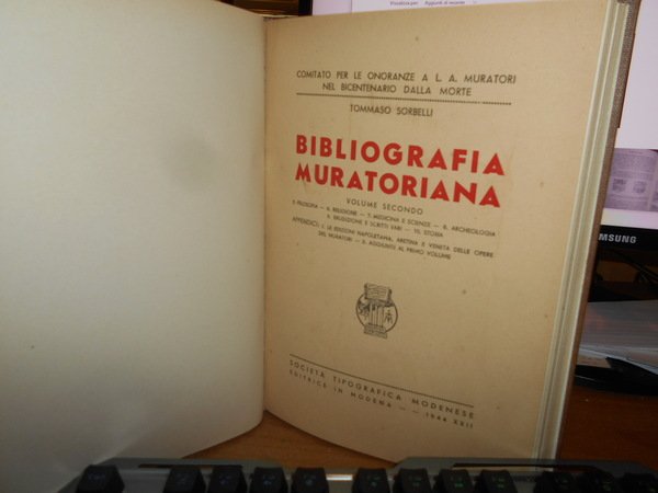 BIBLIOGRAFIA MURATORIANA