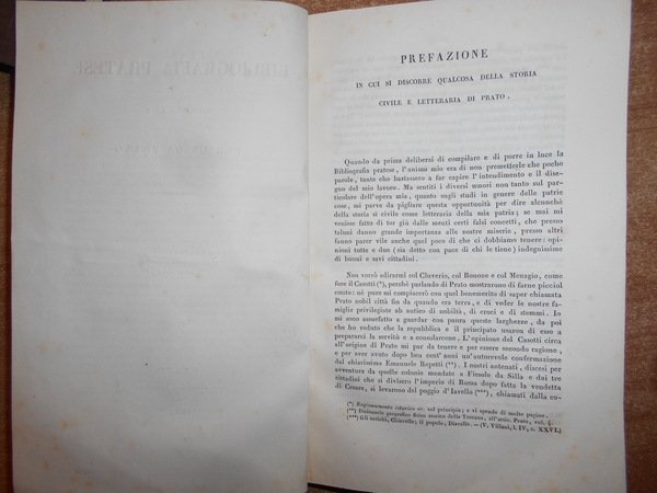 BIBLIOGRAFIA PRATESE compilata per un da Prato