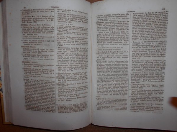 BIBLIOGRAFIA Siciliana ovvero Gran Dizionario Bibliografico. Delle Opere edite e …