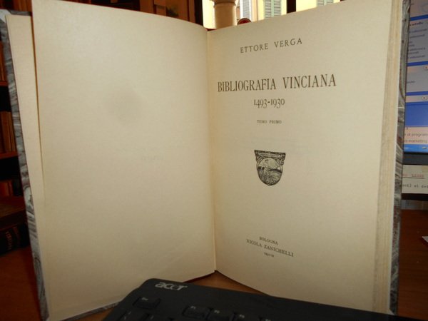 BIBLIOGRAFIA VINCIANA 1493 -1930