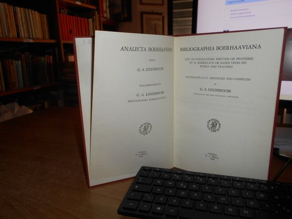Bibliographia Boerhaaviana. List of publications written or provided by H. …