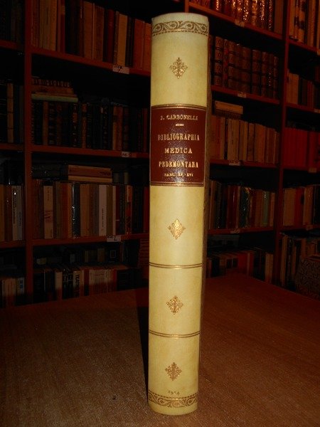 BIBLIOGRAPHIA MEDICA TYPOGRAPHICA PEDEMONTANA SAECULORUMM XV.ET XVI