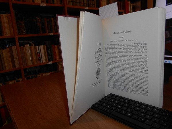 Bibliographica Lambertiana. Ein Führer durch das gedruckte und ungedruckte Schrifttum …