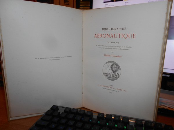 Bibliographie AERONAUTIQUE Catalogue de Livres d' histoire, de science, de …