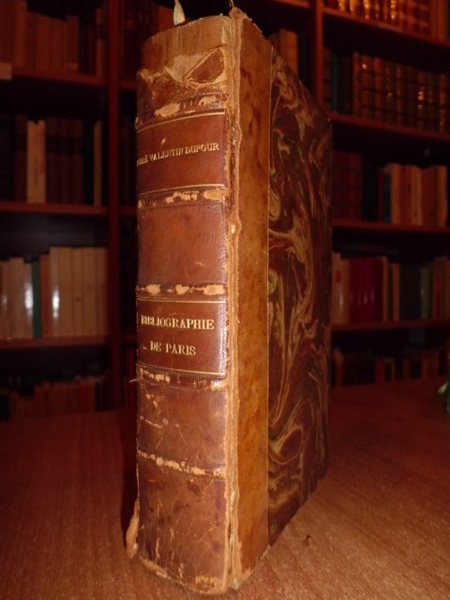 Bibliographie artistique, historique et littéraire de Paris avant 1789