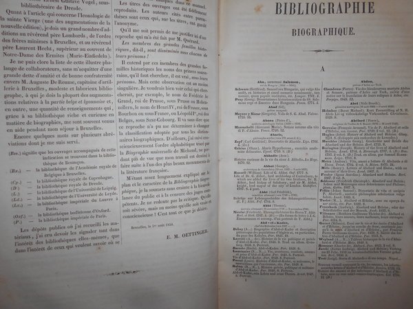 BIBLIOGRAPHIE Biographique Universelle