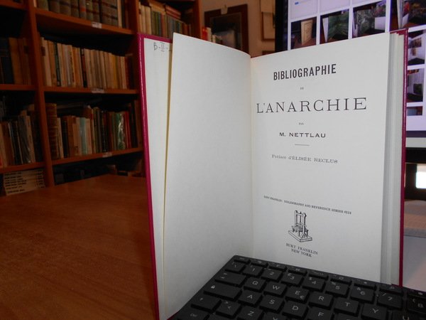 Bibliographie De L'Anarchie