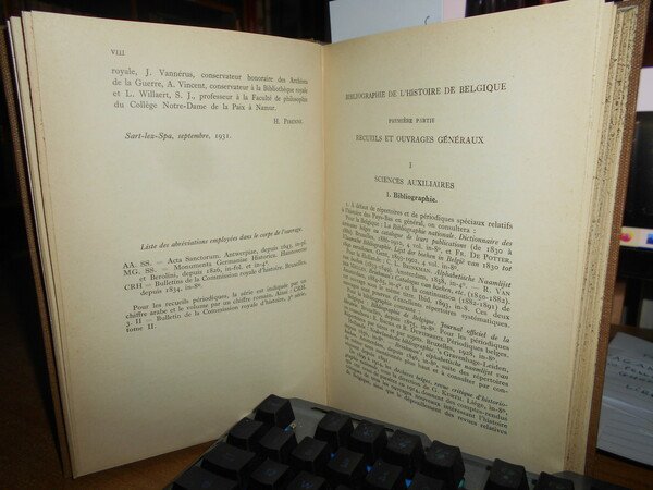 Bibliographie de l' Histoire de Belgique.