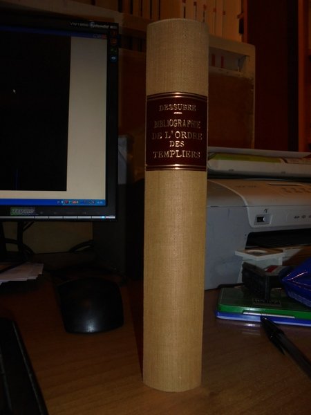 Bibliographie de L' ORDRE DES TEMPLIERS (Imprimés et Manuscrits)