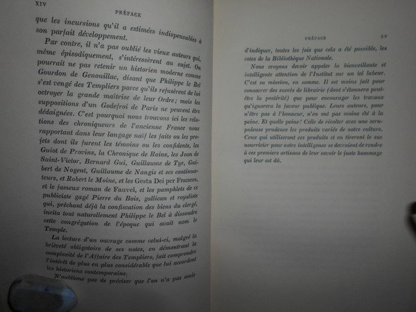 Bibliographie de L' ORDRE DES TEMPLIERS (Imprimés et Manuscrits)