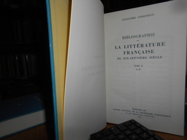 Bibliographie de la Littérature Française du Dix-Septième Siècle