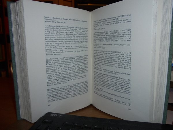 Bibliographie der Ingolstädter Drucker des 16.Jahrhunderts