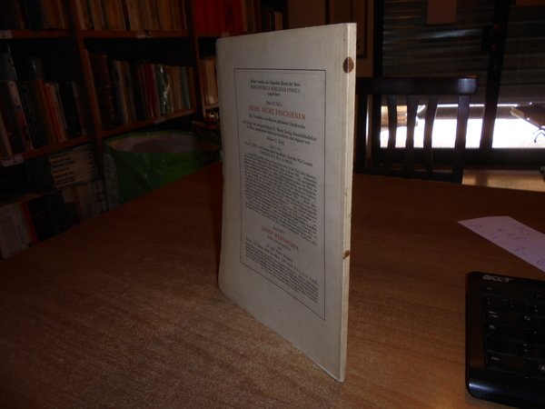 Bibliographie, der Schriften Johannes Reuchlins im 15. und 16. Jahrhundert
