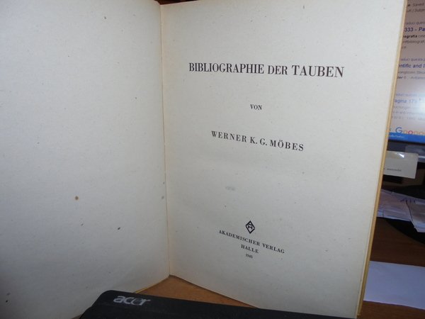 Bibliographie der Tauben
