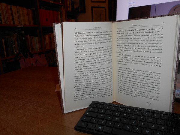 Bibliographie des corporations ouvrieres avant 1789