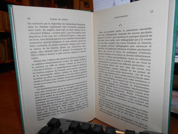 Bibliographie des écrits de FREUD en français, allemand et anglais